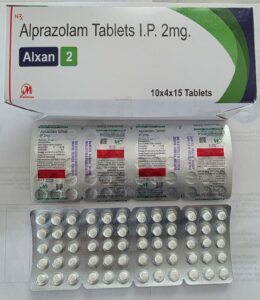 Alprazolam 2mg (Xanax)
